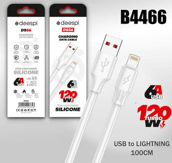 ���� Lightning - USB-A  1� 6A Deespi DS56 ���.���. BL